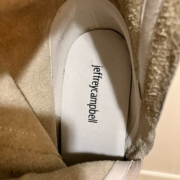 BRAND NEW! Jeffrey Campbell *MAKENA* Mod Boots in Gray! Size 8.5. SOLD OUT! - Picture 8 of 15